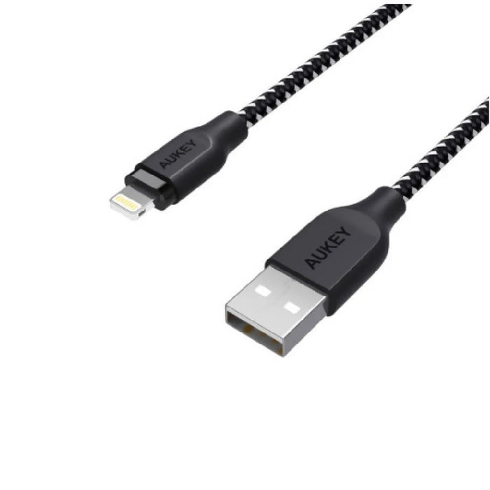 Aukey CB-AL1 Braided Nylon Mfi Lightning Cable 1.2m