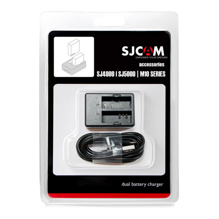 SJCAM Dual Battery Charger With LED Indicator